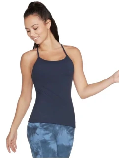 Podprsenka Skechers Go Walk Racerback Shelf Cami W1TT134-NVY Navy Blue M