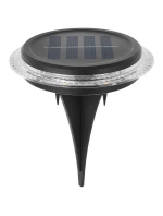 SOLÁRNÍ DISKOVÉ LAMPY PRO MONTÁŽ NA ZEM NEBO NA ZEĎ 2KS