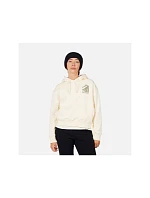 Dámská mikina ROSSIGNOL W WATERFALL H RELAX SWEATSHIRT, bílá, dámská