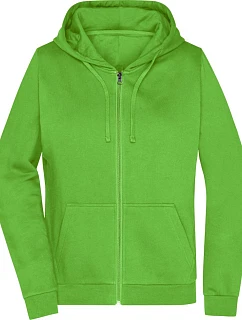 Daiber JN 755 Dámská mikina s kapucí 02.0755 lime green