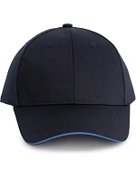 WK WKP 145 6 panelová kšiltovka 20.145W navy/light royal blue WK WKP 145 6 panelová kšiltovka 20.145W navy/light royal blue
