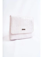 Kožená taška Small Messenger Bag GOE ZNJ035 Bílá