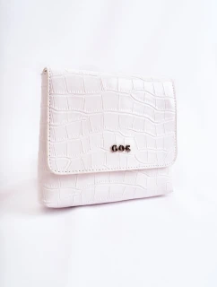 Kožená taška Small Messenger Bag GOE ZNJ035 Bílá