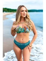 Dámské plavky Aruba 1 S 730 V1AR1 zelené - Self Dámské plavky Aruba 1 S 730 V1AR1 zelené - Self