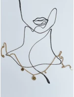 PLAYA zlatý náhrdelník FashionStreet IY0076