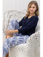 Pyžamo Leveza 1660 Elwira 7/8 M-2XL