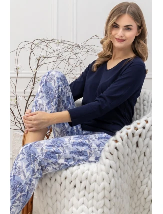 Pyžamo Leveza 1660 Elwira 7/8 M-2XL