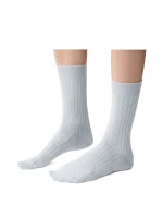 Dámské žebrované ponožky Steven art.130 Merino