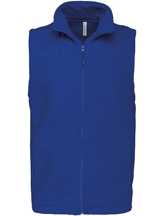 Kariban K 913 Mikrofleecová vesta "Luca" 20.K913 royal blue Kariban K 913 Mikrofleecová vesta "Luca" 20.K913 royal blue