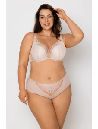 KALHOTKY S VYSOKÝM PASEM AMELIA 19201 BEIGE KALHOTKY S VYSOKÝM PASEM AMELIA 19201 BEIGE