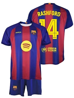 FC Barcelona Rashford juniorské dětské šortky 2025/26 BC19ERA