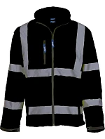 Yoko HVK 09 Hi-Vis softshellová bunda 79.VK09 black Yoko HVK 09 Hi-Vis softshellová bunda 79.VK09 black