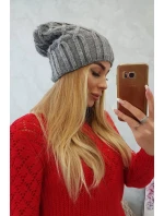 Milano fleecová čepice K203 tmavě šedá