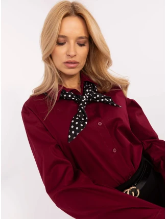 Košile DHJ KS 20172.36P bordó