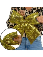 ZLATÁ DEKORATIVNÍ KARTA 30x34 cm MICA