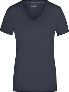 Daiber JN 928 Dámské elastické tričko s výstřihem do V 02.0928 navy