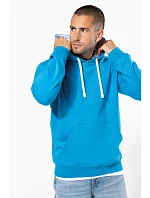 Kariban K 446 Kontrastní mikina s kapucí 20.K446 tropical blue/white Kariban K 446 Kontrastní mikina s kapucí 20.K446 tropical blue/white