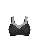 PanAlp wool sportovní podprsenka 5555 black/melange - Active PanAlp wool sportovní podprsenka 5555 black/melange - Active