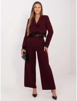 IT kalhoty SP FL9020 1.73 bordó