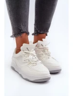 Dámské Tenisky na platformě White Etnaria Dámské Tenisky na platformě White Etnaria