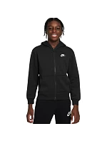 Dětská mikina Nike Sportswear Club Fleece Black FD3004 010 Dětská mikina Nike Sportswear Club Fleece Black FD3004 010