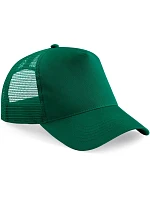 Beechfield B 640 5 panelová Trucker kšiltovka 53.0640 bottle green/bottle green