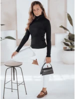 Dámský svetr s rolákem VANORIA black FashionStreet MY2488