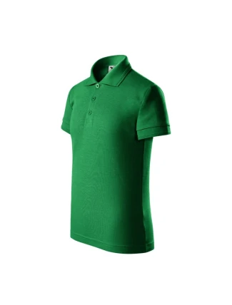 Dětská polokošile Pique (trávově zelená) Dětská polokošile Pique (trávově zelená)