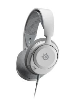 Herní náhlavní souprava Steelseries Arctis Nova 1P s drátovou čelenkou Bílá