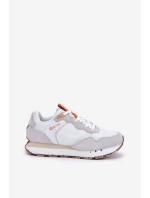 Semišové Lehké Sportovní Boty Pro Ženy Big Star RR274235 HI-POLY SYSTEM Béžové