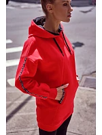 Dámská mikina M696 červená - Made Of Emotion