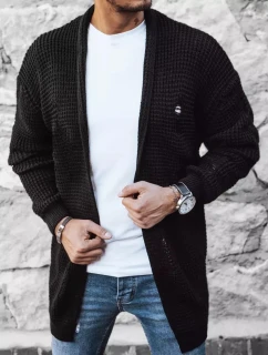 Pánský černý svetr FashionStreet WX1985