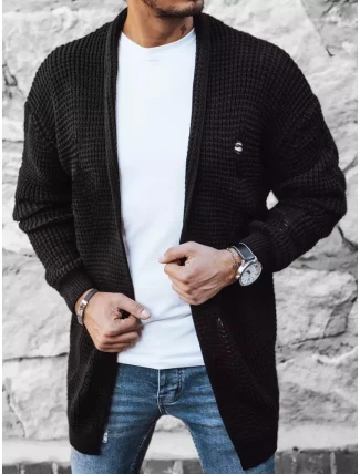 Pánský černý svetr FashionStreet WX1985