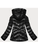 Černá krátká dámská zimní bunda (23066-392) Černá krátká dámská zimní bunda (23066-392)