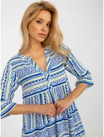 Dámské šaty D73771M30214F tmavě modré - FPrice