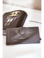 Dámská peněženka z ekologické kůže šedá Kalinessa