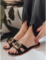 GLAMSTEP dámské žabky černé FashionStreet ZY0930 GLAMSTEP dámské žabky černé FashionStreet ZY0930