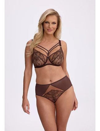 Podprsenka Soft Gaia BS 010 Zelia, hnědá Podprsenka Soft Gaia BS 010 Zelia, hnědá