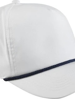 Beechfield B 194R 5 panelová golfová kšiltovka 53.194R white/navy