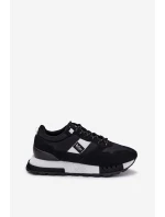 Zateplené pánské sneakers na platformě Lee Cooper LCJ-25-03-3378M černé