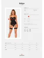 Výjimečný korzet Editya corset - Obsessive