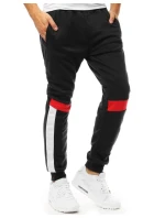 Pánské černé tepláky FashionStreet UX3542