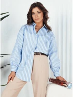 MARTIE dámská modrobílá košile FashionStreet DY0372 MARTIE dámská modrobílá košile FashionStreet DY0372