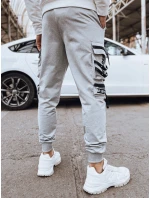 Pánské bojové kalhoty šedé FashionStreet UX4219