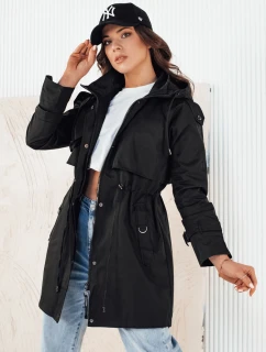 Dámská přechodná bunda parka BRENS černá FashionStreet TY4230