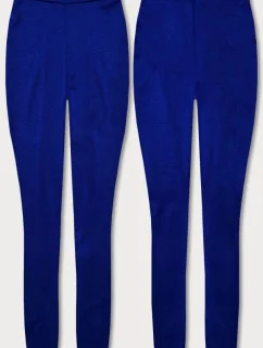 Bavlněné dámské legíny v chrpové barvě (YW1001-9)