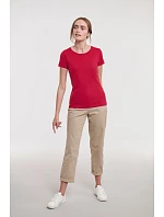 Russell Athletic 108F Dámské tričko Pure Organic 10.108F classic red