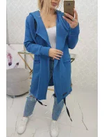 Zateplená džínová bunda s kapucí Zateplená džínová bunda s kapucí