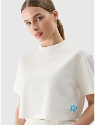 Dámské cropped tričko 4F