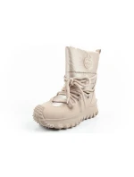 Lee Cooper dámská sportovní obuv zimní trekingová zateplená béžová přírodní kůže dámské